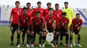 شوط أول سلبي بين منتخبي مصر للناشئين والجزائر بتصفيات شمال إفريقيا