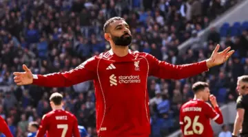 صورة .. محمد صلاح يُبرز عضلاته
