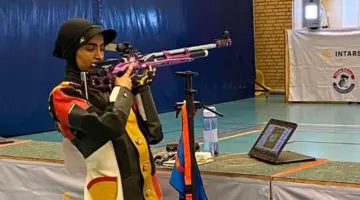 قناصة مصرية واعدة.. ميرفت أنور تخترق قائمة أفضل 7 رماة في مونديال الناشئين