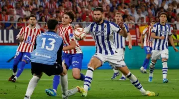 للأشواط الإضافية .. التعادل 2-2 ينهي الوقت الأصلي من مواجهة أتلتيكو مدريد وريال سوسيداد