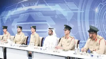 مؤشرات أمنية رائدة لمركز شرطة بر دبي