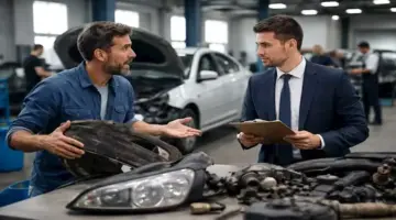 ما سر الخلاف بين شركات التأمين وعملائها على قطع غيار السيارات المستعملة؟
