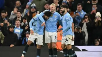 مانشستر سيتي ينتزع الصدارة بفوز ثمين على بيرنلي في الدوري الإنجليزي
