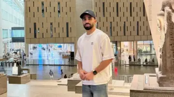 مروان عطية يخطف الأنظار من المتحف المصري الكبير