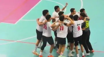 مينا ماهر يهنئ أشبال كوماندوز الزمالك بالانتصار على يد الأهلي 33-28