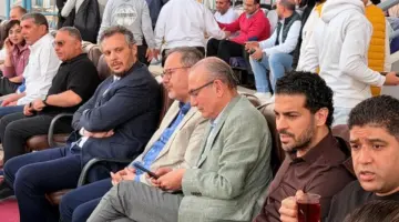 وزير الرياضة التركي يشهد لقاء بيراميدز وإنبي بنصف نهائي كأس مصر باستاد بتروسبورت