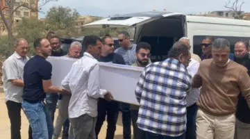 وسط دموع أسرته وزوجته.. لقطات من تشييع جثمان ضياء العوضي إلى مثواه الأخير