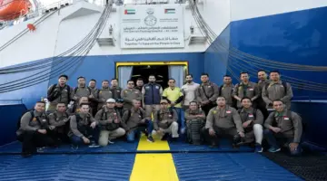 وصول طاقم طبي إندونيسي إلى المستشفى العائم بالعريش