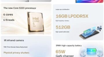 HP تطلق حاسوب جديدا بمعالج إنتل Wildcat Lake وشاشة OLED – 25H