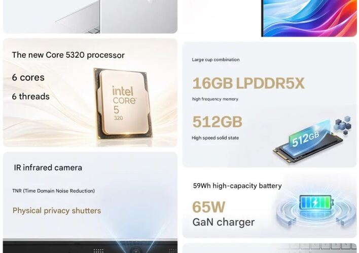 HP تطلق حاسوب جديدا بمعالج إنتل Wildcat Lake وشاشة OLED – 25H
