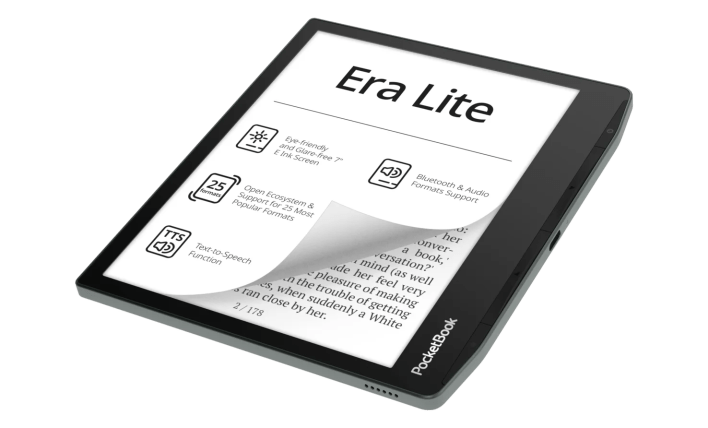 PocketBook تطلق قارئها الإلكتروني الجديد Era Lite بشاشة مضاءة أماميا وبسعر اقتصادي – 25H