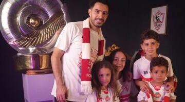 "العيد يعنى العائلة".. رابطة الأندية تحتفى بلاعبى الزمالك وأسرهم