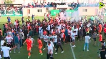 أبو قير للأسمدة يهزم راية برباعية ويصعد للدورى الممتاز لأول مرة فى تاريخه