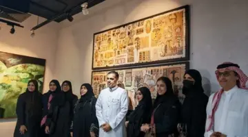 «أنشودة اللون».. رحلة بصرية بين الإنسان والمكان بريشة المغربي – أخبار السعودية