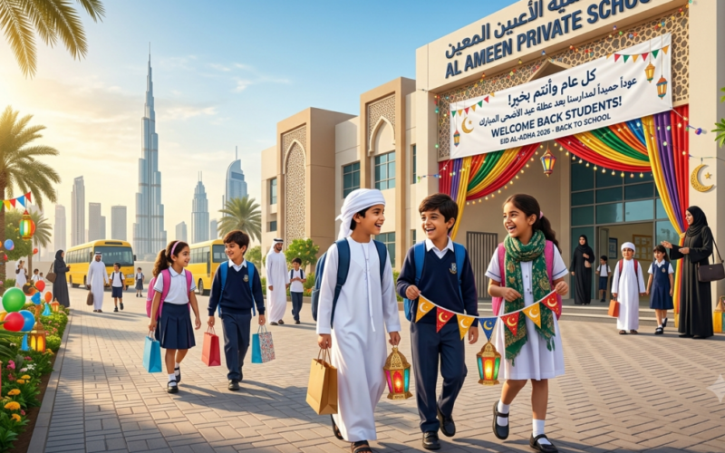 إجازة عيد الاضحى 2026 وموعد عودة المدارس في السعودية والإمارات