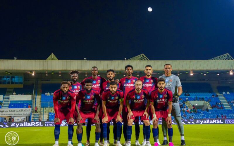 الدوري السعودي | ضمك يتقدم على الفيحاء بهدف نظيف في الشوط الأول                                                                                                                                                       15/05/2026 08:08 م                                                                                                                                                       انتهت أحداث الشوط الأول من مواجهة فريقي ضمك والفيحاء بتقدم ضمك بنتيجة 1-0، على ملعب مدينة