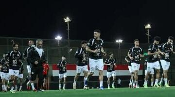 المنتخب الوطنى يواصل استعداداته لمواجهة روسيا الودية.. صور