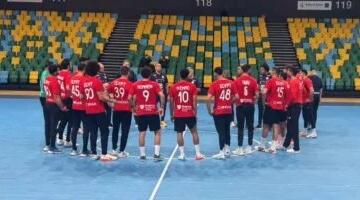 خسارة منتخب اليد أمام  أيسلندا وديا بفارق هدف  استعدادا لبطولة العالم