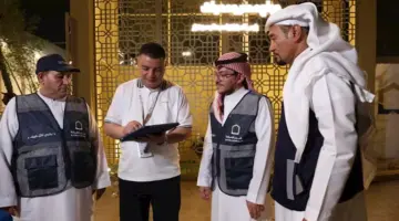رئيس بعثة حج الجمعيات يتفقد مخيمات مشعري عرفات ومنى(صور)