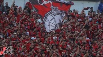 شاهد جماهير اتحاد العاصمة باستاد القاهرة قبل لقاء الزمالك بنهائى الكونفدرالية