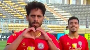 مؤمن عوض يحصد جائزة أفضل لاعب فى مباراة حرس الحدود وكهرباء الإسماعيلية