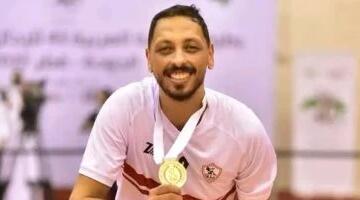 محمد مصطفى لعبة يشترط صرف مستحقاته للعودة لصفوف طائرة الزمالك
