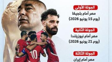 مواعيد مباريات منتخب مصر في كأس العالم 2026 – مقالات نيوز