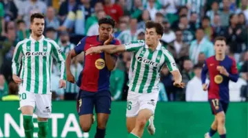موعد مباراة برشلونة وريال بيتيس والقنوات الناقلة