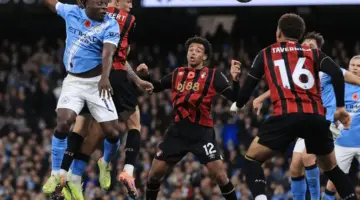 موعد مباراة مانشستر سيتي أمام بورنموث في الدوري الإنجليزي