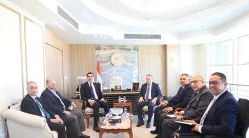 وزيرا الشباب والتعليم العالى يبحثان تطوير الرياضة الجامعية بحضور ياسر إدريس