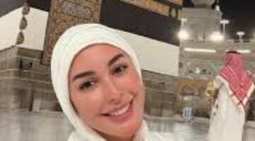 ياسمين صبري وياسمين عبد العزيز ودرة أثناء أداء فريضة الحج.. صور