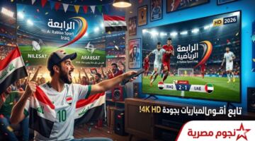 اخبارك نت | حمل تردد قناة الرابعة الرياضية العراقية 2026 الجديد على نايل سات وعرب سات.. تابع أقوى المباريات بجودة HD