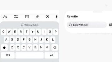 iOS 27 التجريبي يضم ميزة “الكتابة باستخدام Siri”.. أدوات كتابة ذكية من أبل
