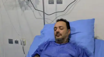 أول صورة للفنان المصري سامح صفوت من داخل المستشفى