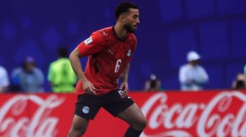 إصابة محمد عبد المنعم تجبره على مغادرة مباراة مصر وإيران مبكرًا في كأس العالم 2026