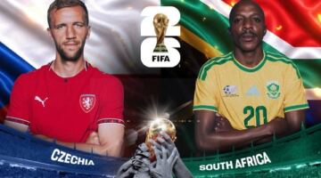 التشيك وجنوب أفريقيا يعلنان التشكيل الرسمي لمواجهة الجولة الثانية في كأس العالم 2026
                                                
                                                
                                                    18/06/2026 06:55 م
                                                
                                                
                                                    أعلن منتخبا التشيك وجنوب أفريقيا التشكيل الرسمي للمواجهة المرتقبة التي تجمع بينهما مساء اليوم