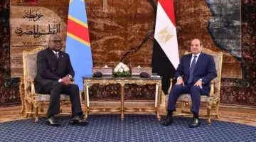 الرئيس السيسي: يجب مواصلة العمل لتعزيز التبادل التجاري والاستثمارات مع الكونغو الديمقراطية | اقتصاد