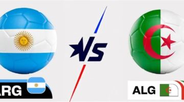 القناة المفتوحة الناقلة لمباراة الجزائر والأرجنتين اليوم في كأس العالم