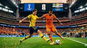 القنوات المفتوحة الناقلة لمباراة السويد وهولندا في كأس العالم 2026