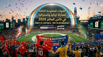 القنوات المفتوحة الناقلة لمباراة تركيا وأستراليا في كأس العالم 2026