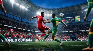 القنوات المفتوحة الناقلة لمباراة كندا وجنوب أفريقيا في كأس العالم 2026