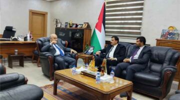 المشهد اليمني – الأردن: نائب رئيس جامعة إقليم سبأ يبحث مع وزير التعليم العالي الاردني تطوير العلاقات الاكاديمية والعلمية
