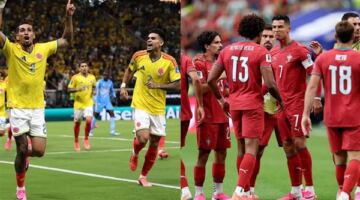 بث مباشر مباراة بين البرتغال وكولومبيا