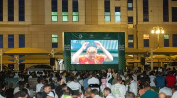 تبوك تحتضن آلاف المشجعين لمتابعة مباراة السعودية والأوروغواي في كأس العالم