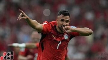 تريزيجيه يسجل المشاركة فى 98 مباراة بقميص منتخب مصر