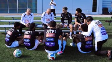 تعرف علي موعد مران المنتخب الوطنى اليوم بملعب جامعة جونزاجا استعدادا لبلجيكا