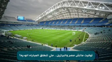 توقيت ماتش مصر والبرازيل.. متى تنطلق المباراة الودية؟