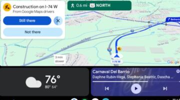 جوجل تُحدث تنبيهات الخرائط في Android Auto بتصميم جديد أكثر ذكاءً وأقل إزعاجًا أثناء القيادة