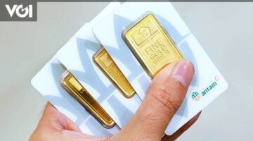 سعر الذهب Antam Stagnan، Segram يتم بيعه مقابل 2.655 مليون روبية إندونيسية
