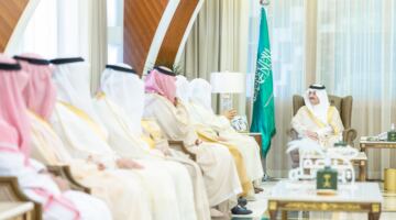 سمو أمير المنطقة الشرقية يستقبل رئيس جمعية قبس للقرآن والسنة